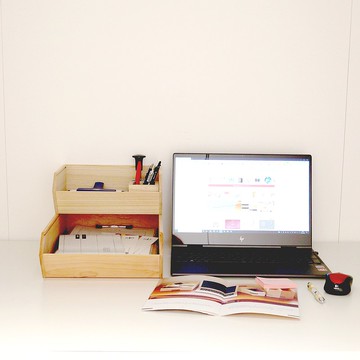 黑櫻桃 A4 堆疊托盤 S