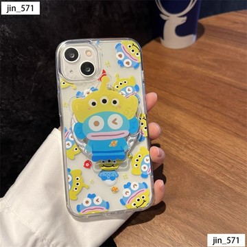 磁吸支架 三眼怪醜萌人魚漢頓 磁吸手機殼iPhone16 適用蘋果i15 14 13 12 11 Plus 保護防摔殼