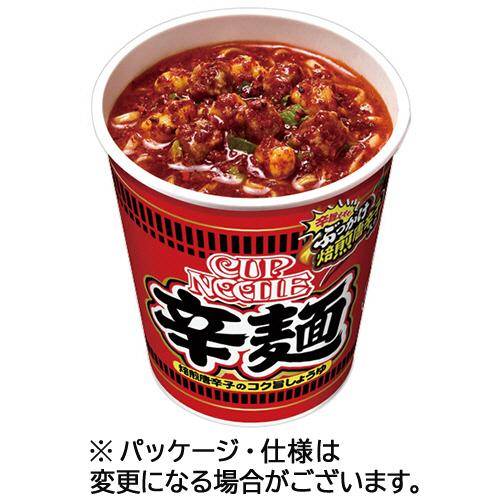 日清食品　カップヌードル　辛麺　８２ｇ　１ケース（２０食）