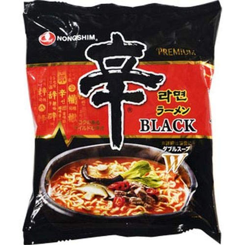 農心ジャパン 辛ラーメンブラック袋130g