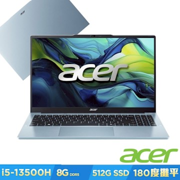 Acer 宏碁 Aspire Lite AL15-72P-56Q0 15.6吋筆電(i5-13500H/8GB/512GB/Win11)