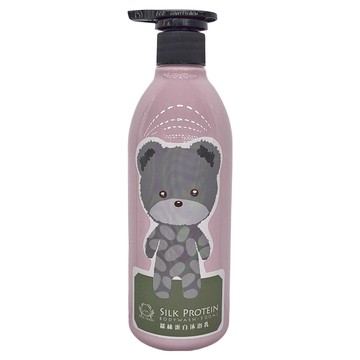 BEAR&BEARS 熊大庄 蠶絲蛋白沐浴精  草本保濕 舒緩修護 嫩白保濕  500ml  1瓶