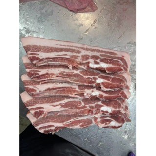 台灣黑豬五花肉排 1kg±10%【好想你生鮮】 國產鮮甜 (真空包裝),滷肉最佳品,控肉飯   十件組