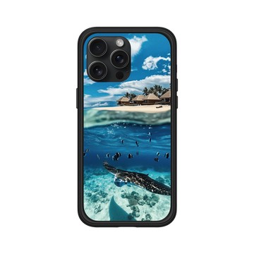 iPhone 15 Pro Max Mod NX 黑 - Ocean Collection: Let's Sea 海洋系列：一路向海 - 海裡見！（馬爾地夫）