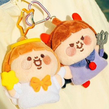 Plastic Thing食妹指偶掛件(天使&惡魔)