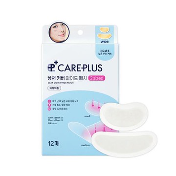 CAREPLUS Scar Cover Wide Patch Wide 12P (RENEWAL)