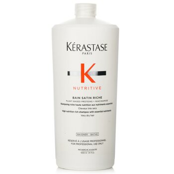 Kerastase 卡詩 Nutritive Bain Satin Riche 滋養浴髮乳 (非常乾燥頭髮) 1000ml/34oz-乾性髮質洗髮精