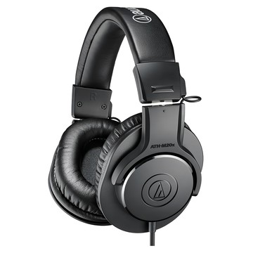 audio-technica 鐵三角 監聽耳機 原廠保固  ATH-M20x  黑色