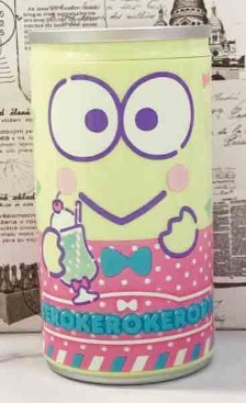 【震撼精品百貨】KeroKeroKeroppi 大眼蛙~Sanrio 大眼蛙紙膠帶附罐(3入)#70693