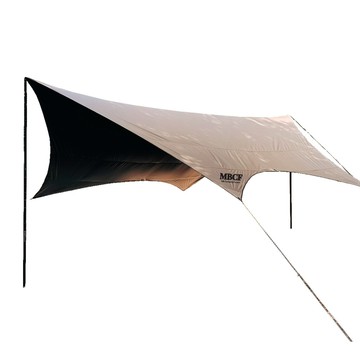 MB露營狂 7*6 黑膠 碟型天幕