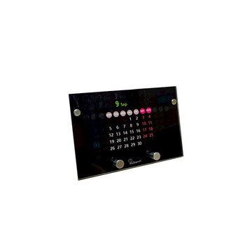 【新藝商號】生活裡的笑容｜O'day桌曆｜手機支架週一起使黑