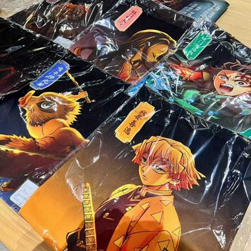 正版特典🔥鬼滅之刃 無限城劇場版 官方特典 大陸限定特典 帆布袋 卡套 手機支架 扇子 收藏票根 炭治郎周邊 善逸周邊