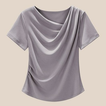 【巴黎精品】現貨+預購 發熱衣衛生衣秋冬加絨保暖短袖上衣能量衣休閒打底衫T恤-通勤舒適女上衣6色a1mg55