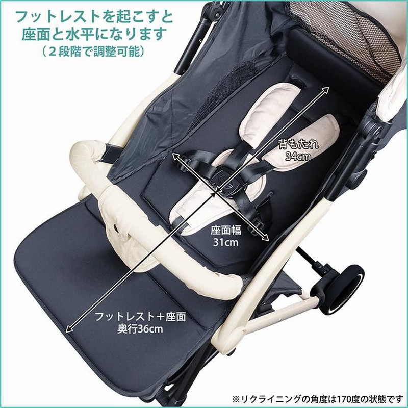 スマイビーcb ベビーカー A型 B型 Ab型 軽量 コンパクト 生後１ヶ月 36ヶ月まで リクライニング可 折りたたみ 旅行 赤ちゃん 出産祝い プレゼント Jtc 通販 Lineポイント最大0 5 Get Lineショッピング