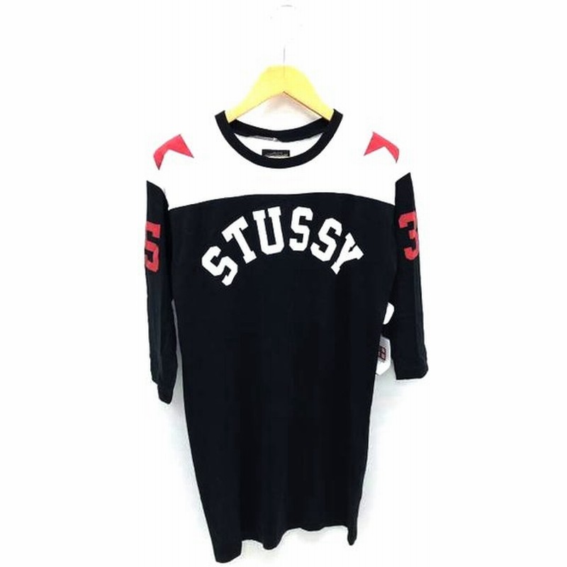 ステューシー Stussy ロゴプリント ワンピース レディース M 中古 古着 通販 Lineポイント最大0 5 Get Lineショッピング