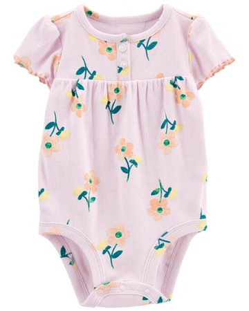 Baby 1-Piece Floral Bodysuit