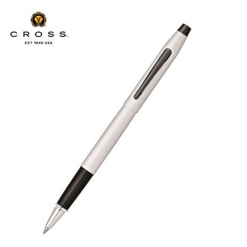 Cross經典世紀系列 啞鉻蝕刻鑽石圖騰鋼珠筆 AT0085-124 公司貨