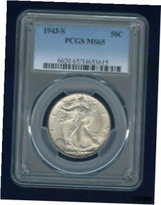 品質保証書付】 アンティークコイン NGC PCGS 1943年-S 歩く自由の女神