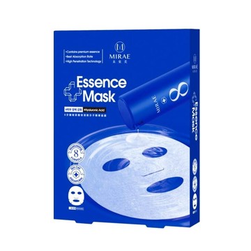 MIRAE 未來美 玻尿酸保濕微分子精華面膜  8分鐘鑽石彈面膜  25ml  4片  1盒