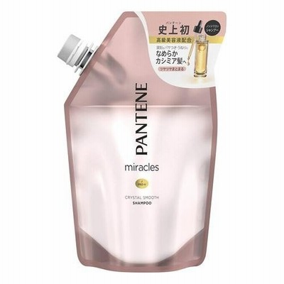 パンテーン パンテーンミラクルズクリスタルスムース シャンプー 詰め替え440ML