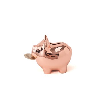 Goldenpig 招財金豬 捌 玫瑰金