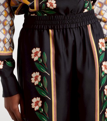 La DoubleJ Dazed Placée silk twill palazzo pants