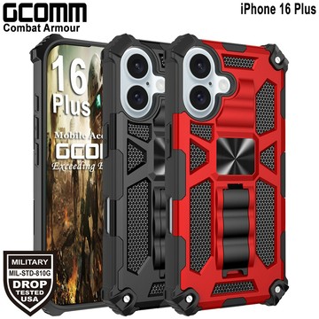 GCOMM iPhone 16 Plus 軍規戰鬥盔甲保護殼 Combat Armour