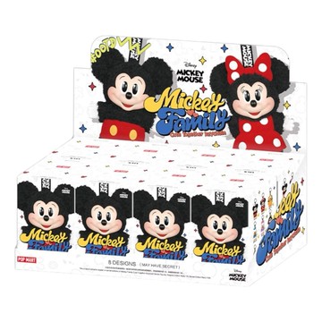 Pop Mart Disney Mickey Family Together Keychain Sealed Case (8 Blind Boxes)