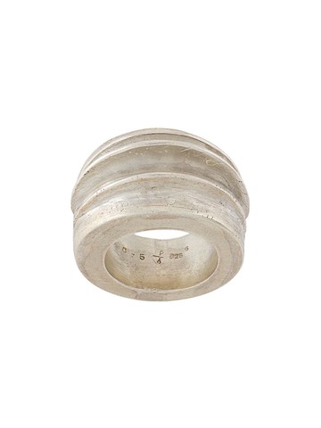 Parts of Four - Foldform crescent ring - unisex - Sterling Silver - 12 - Metallic