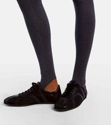 Varley Always Warm jersey stirrup leggings