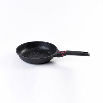 Baumalu｜24cm．Granit Pro平底單手鍋 (寶馬璐-花崗岩紋)