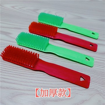 【加厚】鞋刷家用洗鞋鞋刷子硬毛洗衣服家用刷子板刷長柄鞋刷子