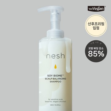 nesh Soy Biome Scalp Balancing Shampoo 480ml
