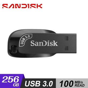 【SanDisk】Ultra Shift USB 隨身碟 256GB