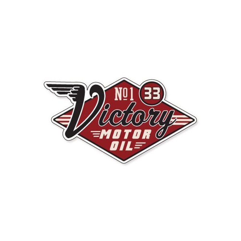 ステッカー アメリカン おしゃれ 車 バイク かっこいい オイル カーステッカー 世田谷ベース Vintage Motoroil Signs Victory 通販 Lineポイント最大0 5 Get Lineショッピング