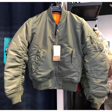 Ma1純色飛行夾克 日產飛行服棉服情侶棒球服 杜邦戶外3M新雪麗