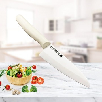 日本 FOREVER 鋒愛華 製造鋒愛華高精密陶瓷刀18CM(白刃白柄)