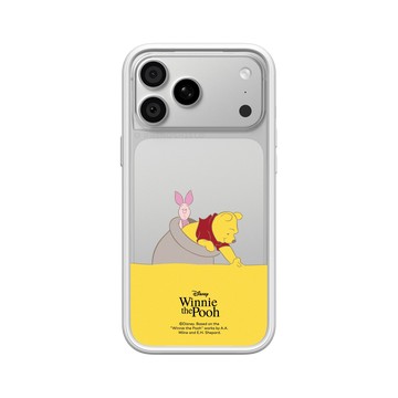 iPhone 18 Pro Max Mod NX -邊框背蓋組合 (相機按鈕) 白 - 迪士尼-小熊維尼 Disney Winnie The Pooh - 蜂蜜冒險