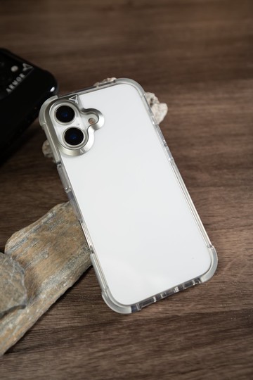 ARMOR iPhone 16 系列Signature PRE 電話保護殼_水晶透明/灰帶