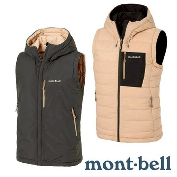 【mont-bell】COLORADO-女雙面羽絨背心(FP650) 『深綠』1101682 戶外 露營 登山 健行 休閒 時尚 保暖 禦寒 羽絨 背心