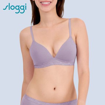 sloggi-GO VIVID EVERYDAY 有機棉系列內衣 霧紫