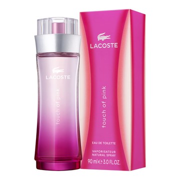 【LACOSTE】粉紅觸感淡香水 90ml