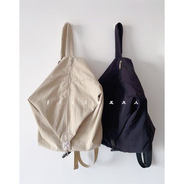 韓版小眾雙肩包女背包夾棉羽絨包學生書包運動健身包2023新款秋冬