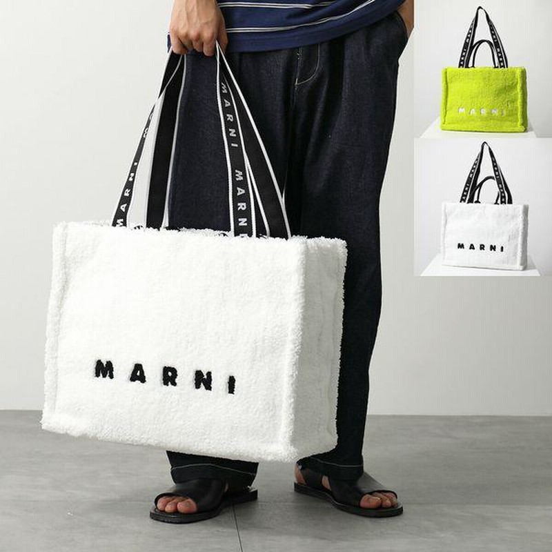 MARNI マルニ トートバッグ TERRY テリークロス SHMQ0053Q0 MARNI マルニ トートバッグ TERRY テリークロス SHMQ0053Q0