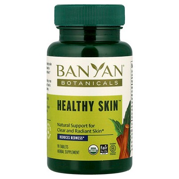 Banyan Botanicals, Healthy Skin™ 皮膚，90 片