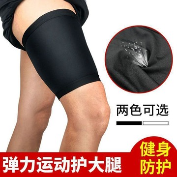 桃園出貨🍂運動護大腿防肌肉拉傷護具男女籃球足球跑步保暖瘦腿薄款壓縮腿套
