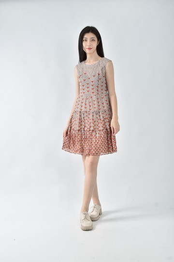 (S) perng yuh春夏橘色洋裝