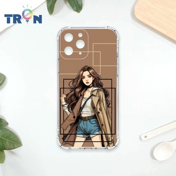 TRON IPhone 11 PRO 雜誌風女孩 四角防摔 軟殼 手機殼