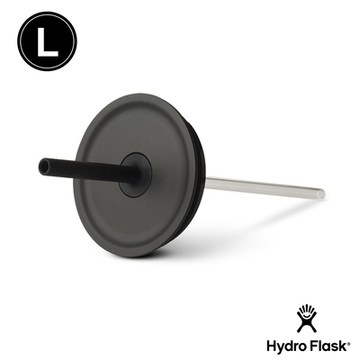 Hydro Flask 官方旗艦 吸管型杯蓋 L 時尚黑