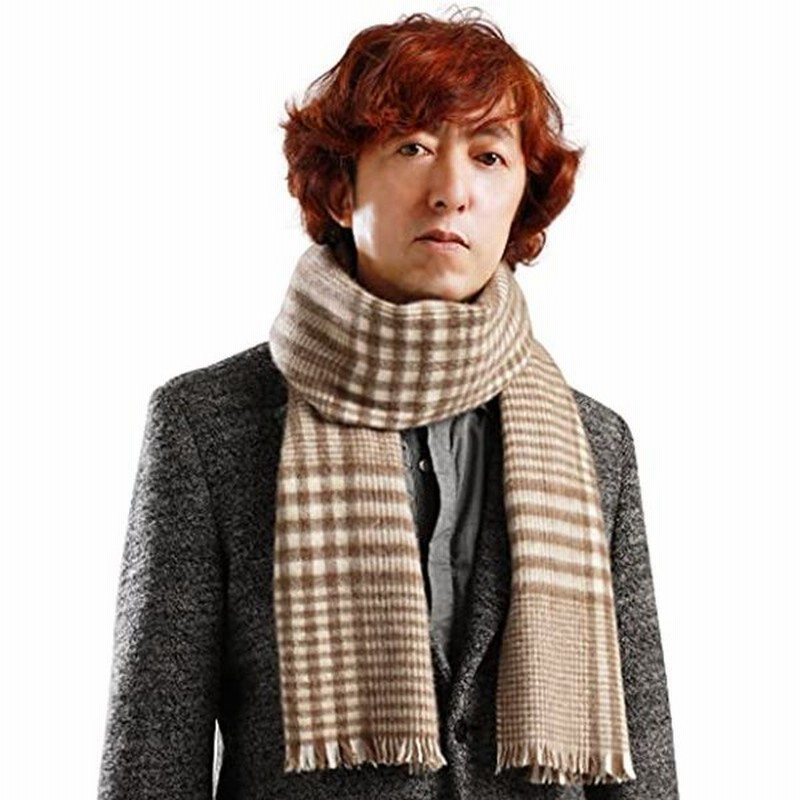 カシミヤ 100 マフラー メンズ スカーフ 男性 チェック柄 ストール クリスマス ギフト 通勤用 秋 冬 プレゼント ギフト クリ 通販 Lineポイント最大0 5 Get Lineショッピング
